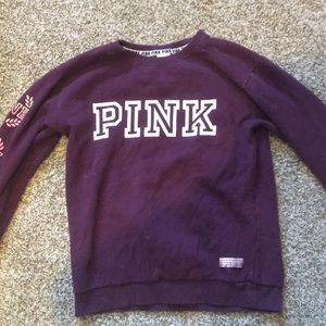 victoria’s secret pink sweatshirt